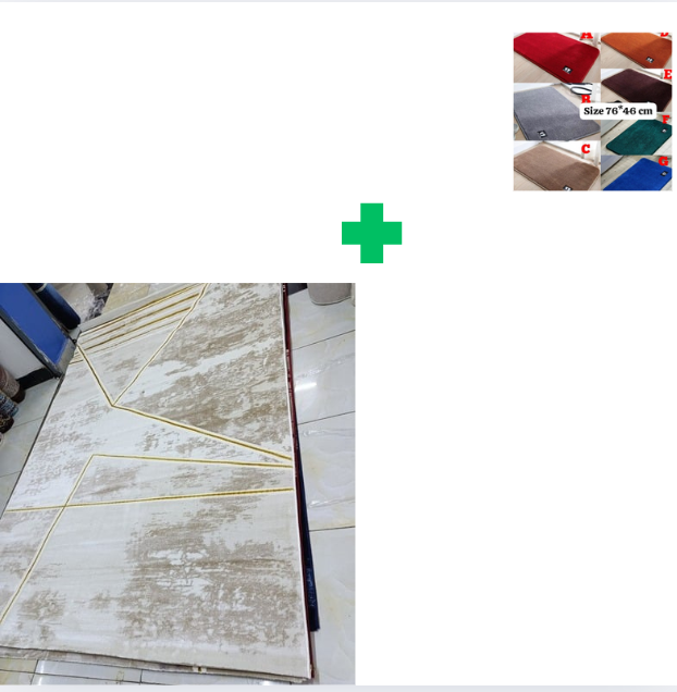 [ KILIMALL BEST PRICES ONLY 🤩🤩✨ !!! ] Single Size 6X9 Brand New Very High Quality Stylish and Luxurious Turkish carpets For Indoor and Outdoor Display.Comes With a Free Doormat [Random color] ✨