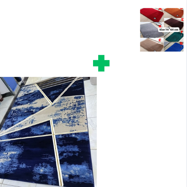 [ KILIMALL BEST PRICES ONLY 🤩🤩✨ !!! ] Single Size 8X11 Brand New Very High Quality Stylish and Luxurious Turkish carpets For Indoor and Outdoor Display.Comes With a Free Doormat [Random color] ✨