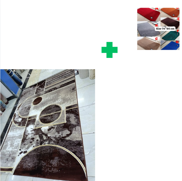 [ KILIMALL BEST PRICES ONLY 🤩🤩✨ !!! ] Single Size 8X11 Brand New Very High Quality Stylish and Luxurious Turkish carpets For Indoor and Outdoor Display.Comes With a Free Doormat [Random color] ✨