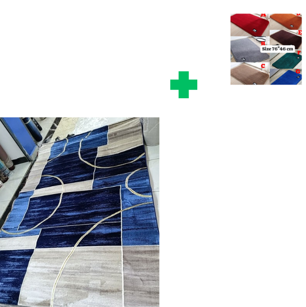 [ KILIMALL BEST PRICES ONLY 🤩🤩✨ !!! ] Single Size 8X11 Brand New Very High Quality Stylish and Luxurious Turkish carpets For Indoor and Outdoor Display.Comes With a Free Doormat [Random color] ✨