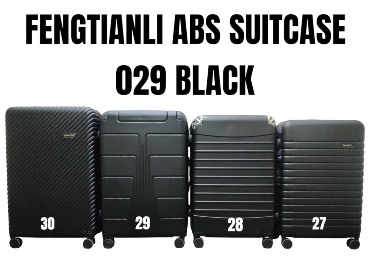 🔥 SPECIAL OFFER 🔥 FENGTIANLI 029 27-Inch ABS+PC Hard Shell Travel Suitcase Trolley Luggage with Smooth Wheels and Spacious Interior