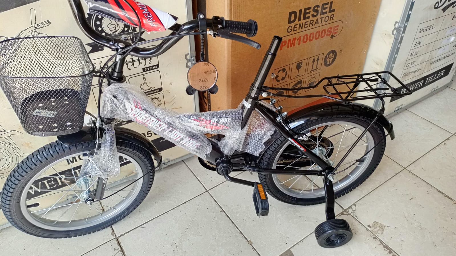 🔥 Limited Offer 🔥 Lion King Kids Bicycle 16'' Strong Durable Steel Frame Bike for Boys & Girls with Stable Tires Comfortable Seat Safe Ride Outdoor Fun