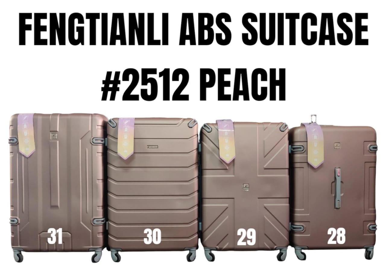 🏆 Best Value 🏆 FENGTIANLI 28 Inch ABS Fiber Suitcase Hard Shell Travel Luggage Durable Spinner Wheels Large Capacity Trolley Bag