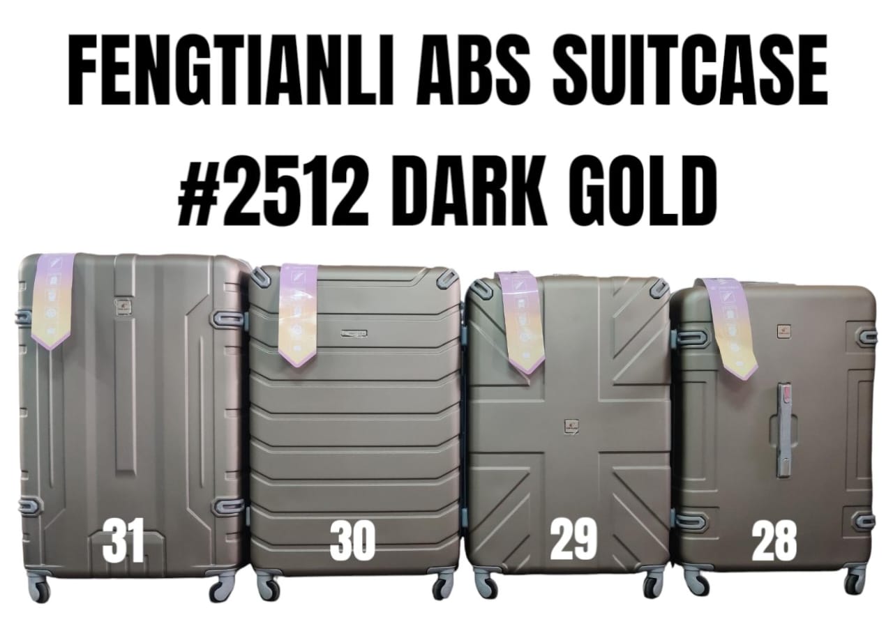 🏆 Best Value 🏆 FENGTIANLI 28 Inch ABS Fiber Suitcase Hard Shell Travel Luggage Durable Spinner Wheels Large Capacity Trolley Bag