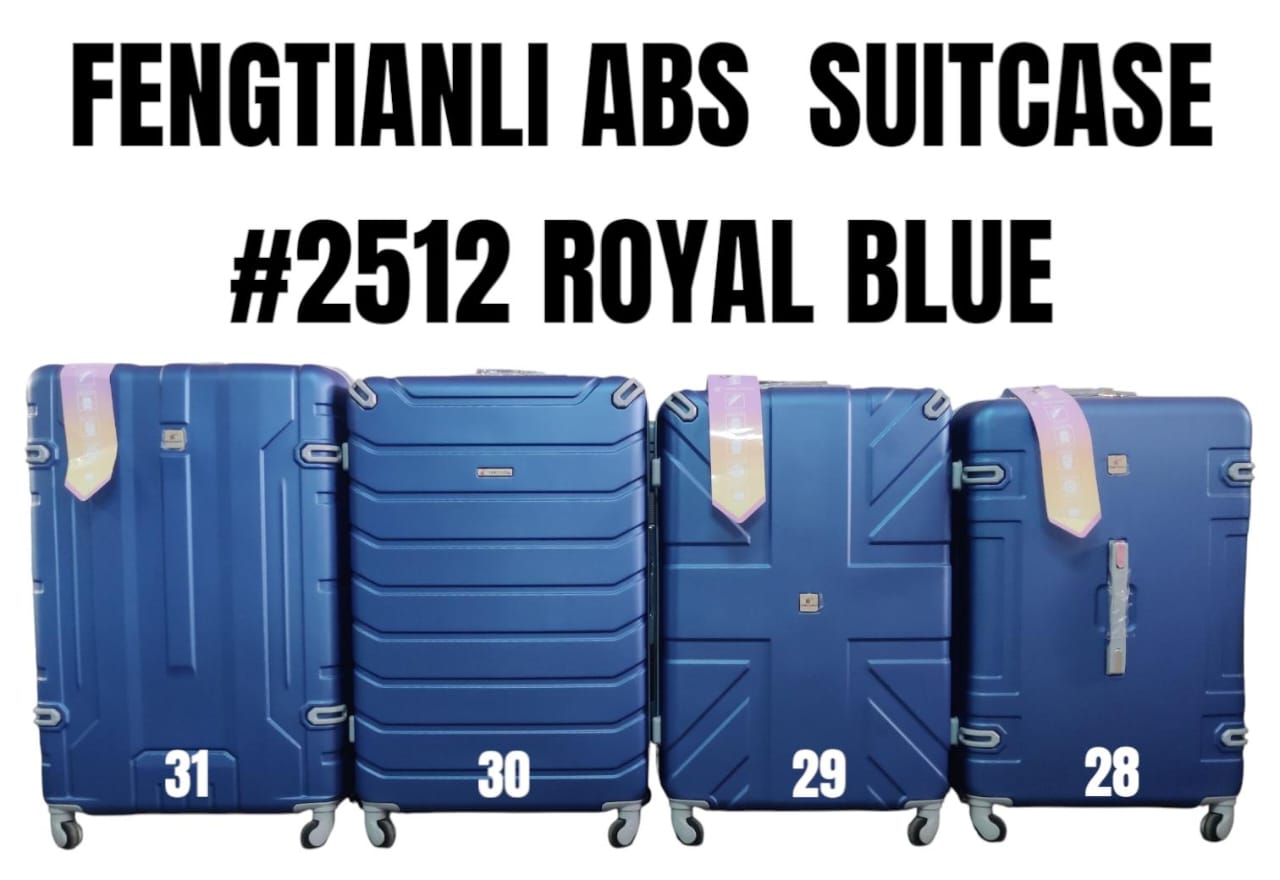 🏆 Best Value 🏆 FENGTIANLI 28 Inch ABS Fiber Suitcase Hard Shell Travel Luggage Durable Spinner Wheels Large Capacity Trolley Bag