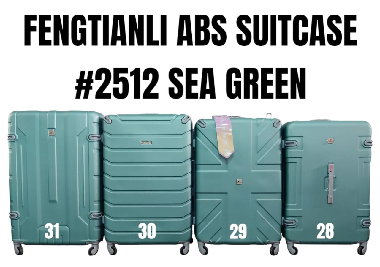 🔥 Last Call 🔥FENGTIANLI 30 Inch ABS Fiber Suitcase Hard Shell Travel Luggage Durable Spinner Wheels Large Capacity Trolley Bag