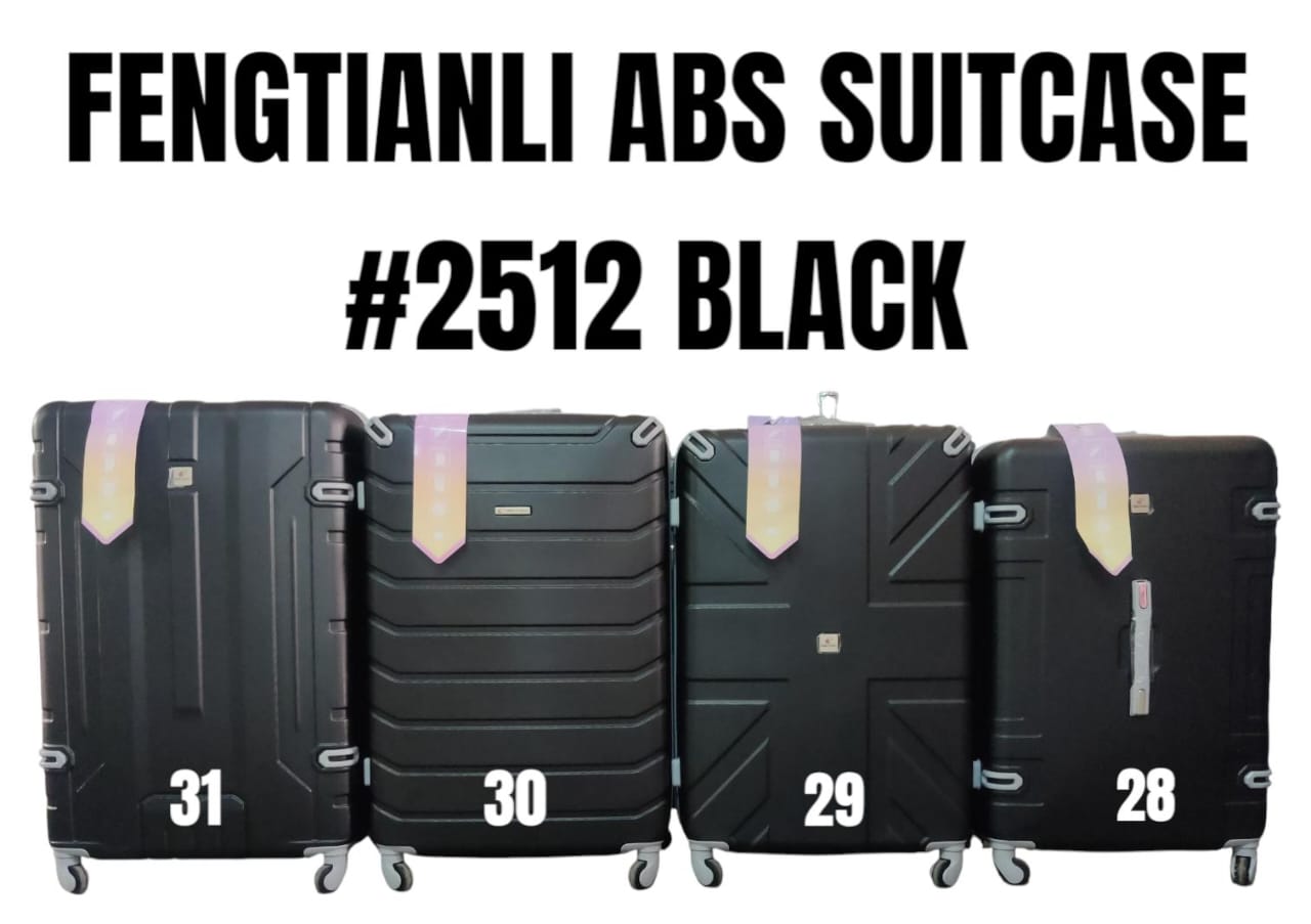⚡ Final Offer ⚡FENGTIANLI 31 Inch ABS Fiber Suitcase Hard Shell Travel Luggage Durable Spinner Wheels Large Capacity Trolley Bag