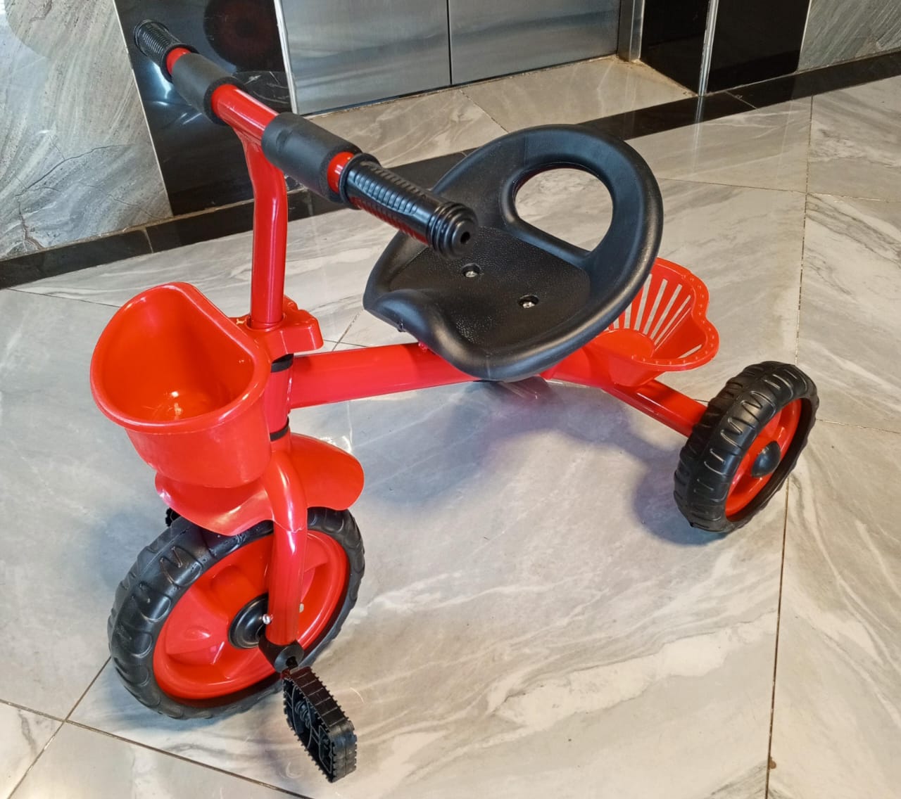 Child Tricycle Bike 3 Wheels Children Baby Balance Bicycle Tricycle for Kid Child Tricycle with melody Suitable for 2-4 years