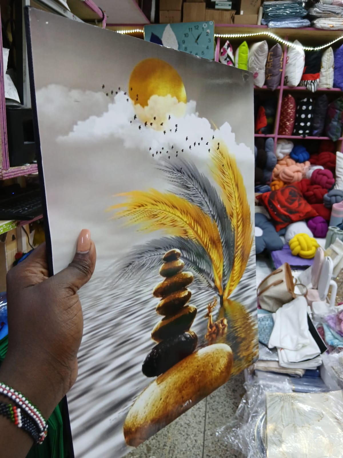 [🔥NEW SPECIAL LIMITED OFFER🔥 🥑🌽ONLY AT KILIMALL !!! ]  1Pc Brand New Stylish and Luxurious Fancy Portraits Exclusive and Enticing. Designed With Durability and Functionality