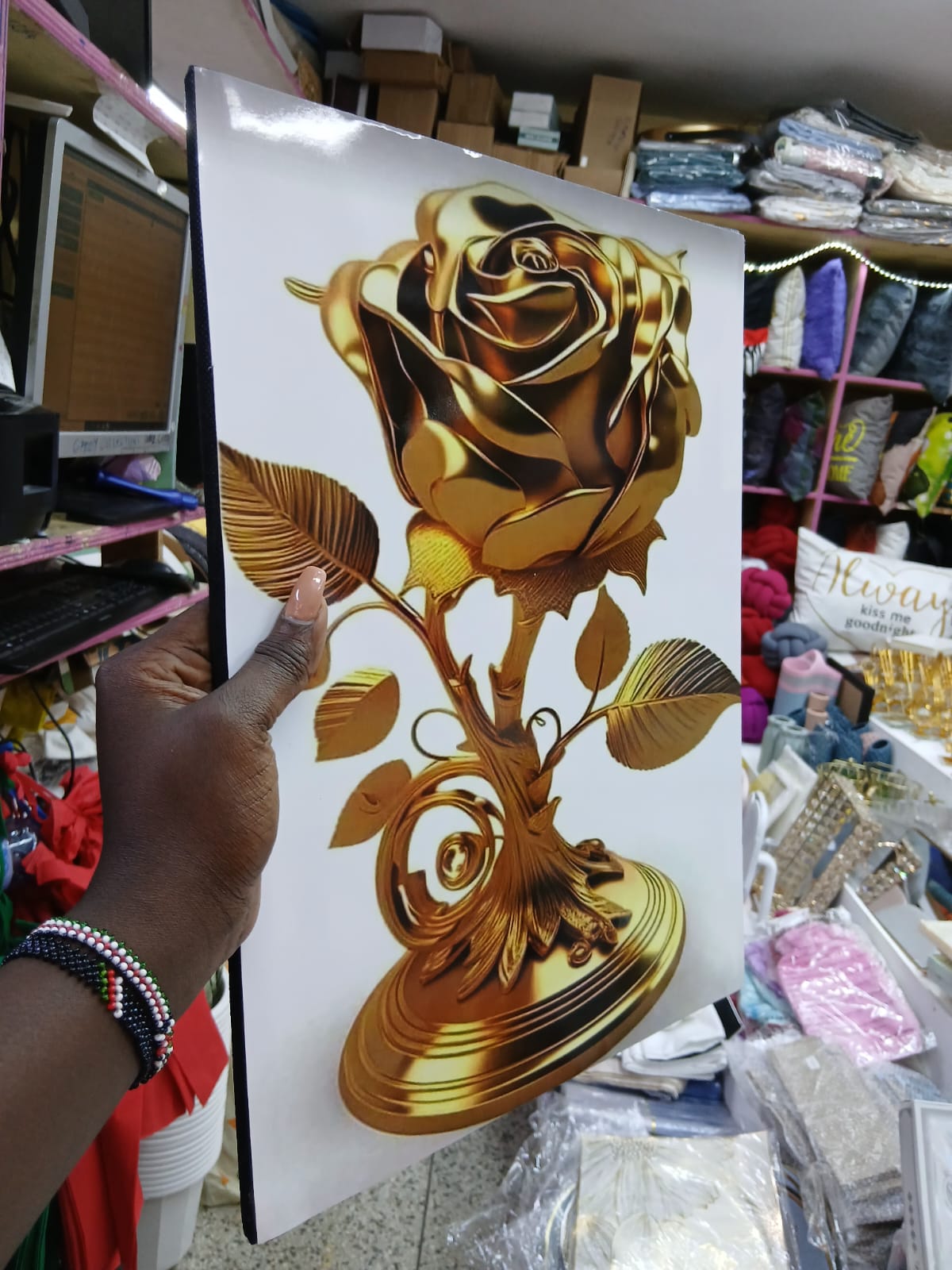 [🔥NEW SPECIAL LIMITED OFFER🔥 🥑🌽ONLY AT KILIMALL !!! ]  1Pc Brand New Stylish and Luxurious Fancy Portraits Exclusive and Enticing. Designed With Durability and Functionality