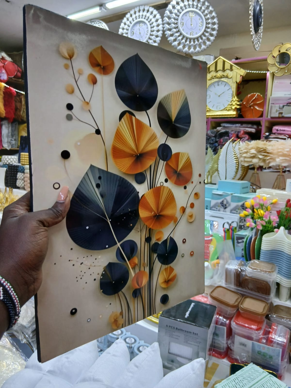 [🔥NEW SPECIAL LIMITED OFFER🔥 🥑🌽ONLY AT KILIMALL !!! ]  1Pc Brand New Stylish and Luxurious Fancy Portraits Exclusive and Enticing. Designed With Durability and Functionality