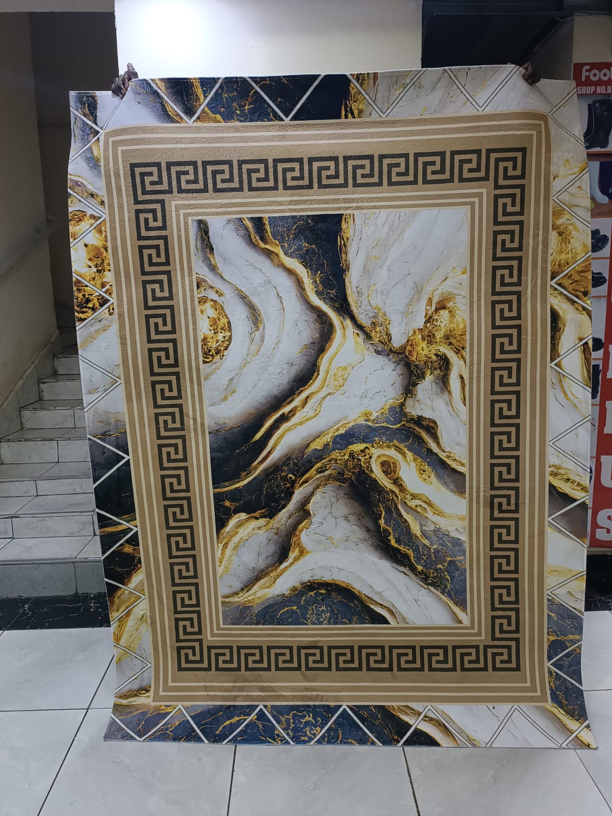 [ GRAB IT AT LOW PRICE+ ADDED OFFERS 🤩🤩✨ !!! ]  [ 5 x 8 ] 1Pc Classy Very Quality Durable & Comfortable Hd carpet  at Affordable Price