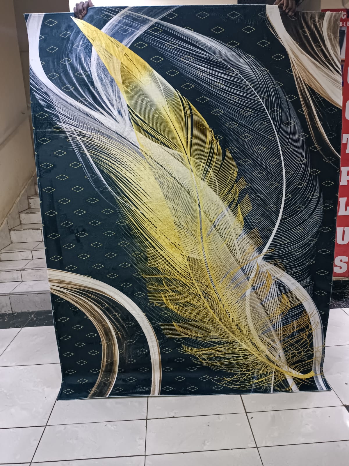 [ GRAB IT AT LOW PRICE+ ADDED OFFERS 🤩🤩✨ !!! ]  [ 5 x 8 ] 1Pc Classy Very Quality Durable & Comfortable Hd carpet  at Affordable Price