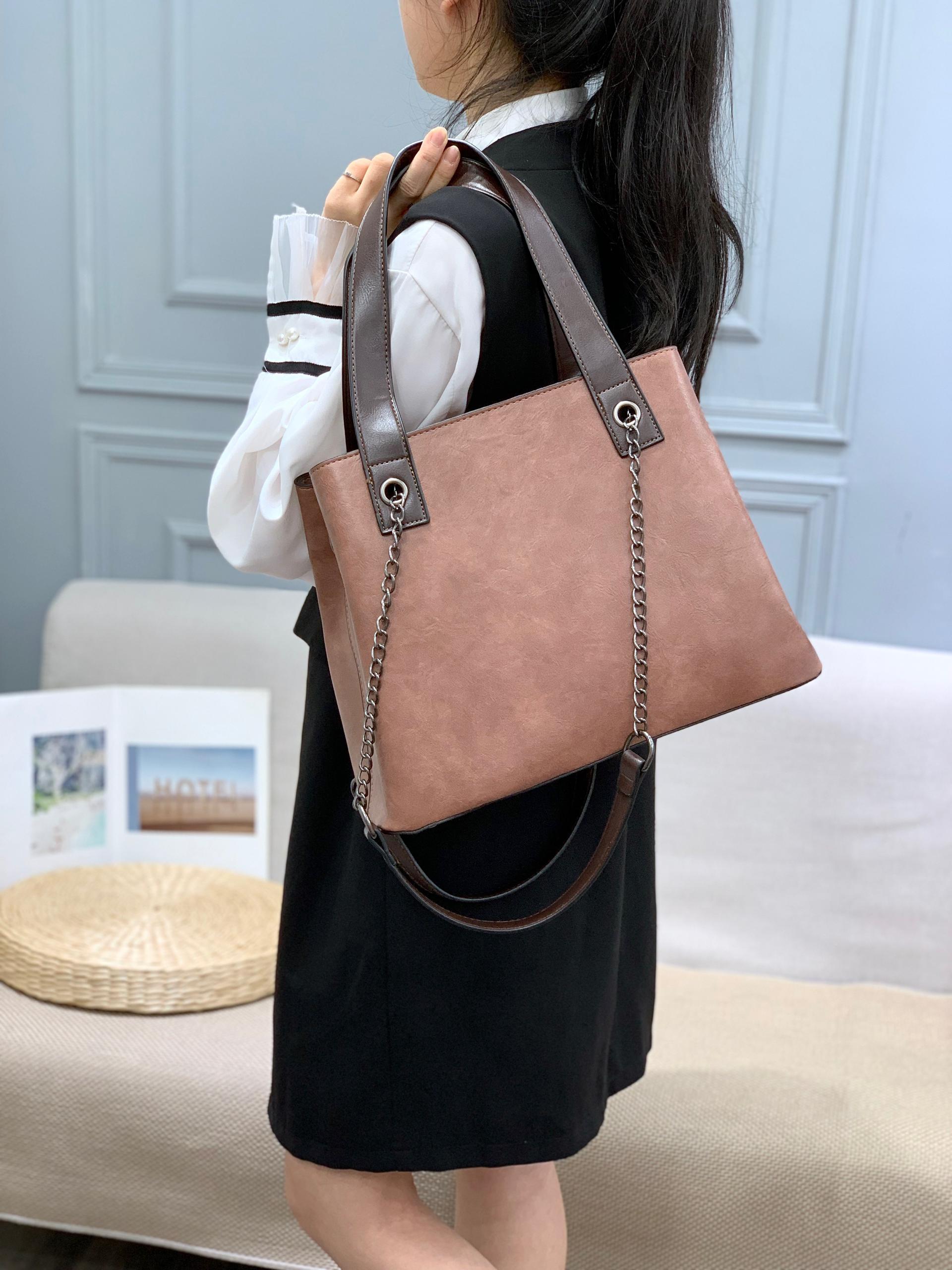 [ SHOP SMART AND SAVE BIG AT  🔴 FINAL OFFER 🔴🤩🤩✨ !!! 2 IN 1 Brand New High Quality Stylish and Luxurious Comfortable Ladies Handbag ..Designed With Durability and Functionality ✔👌