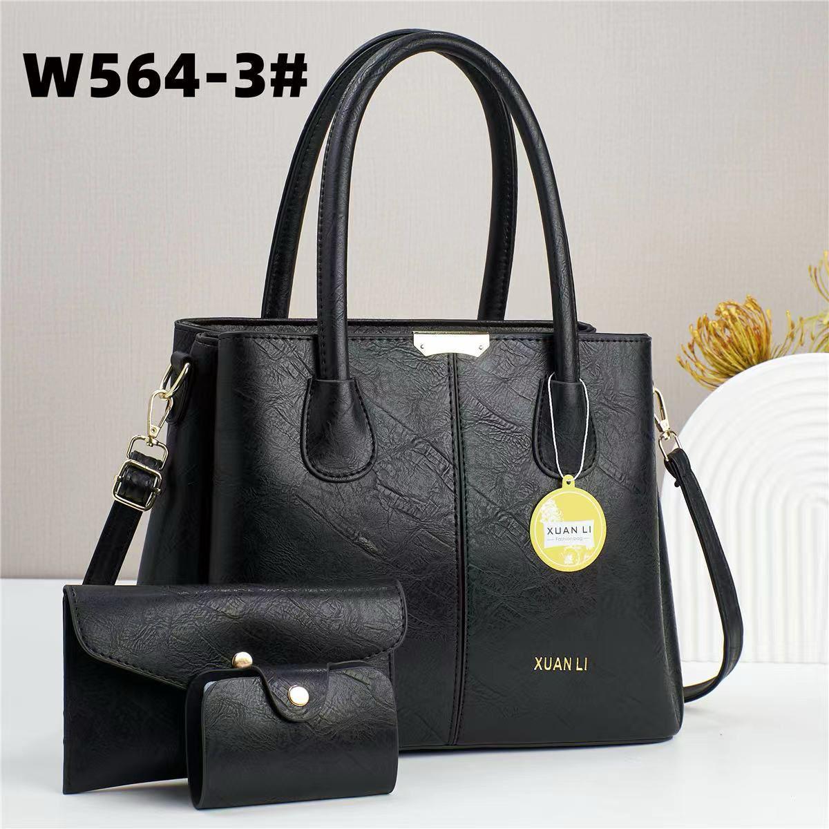 [ GRAB IT AT LOW PRICE+ ⚡ FLASH OFFER ⚡ 🤩🤩✨ !!! ] 3 IN 1 Brand New High Quality Stylish and Luxurious Comfortable Ladies Handbag ..Designed With Durability and Functionality ✔👌 At Affordable Price