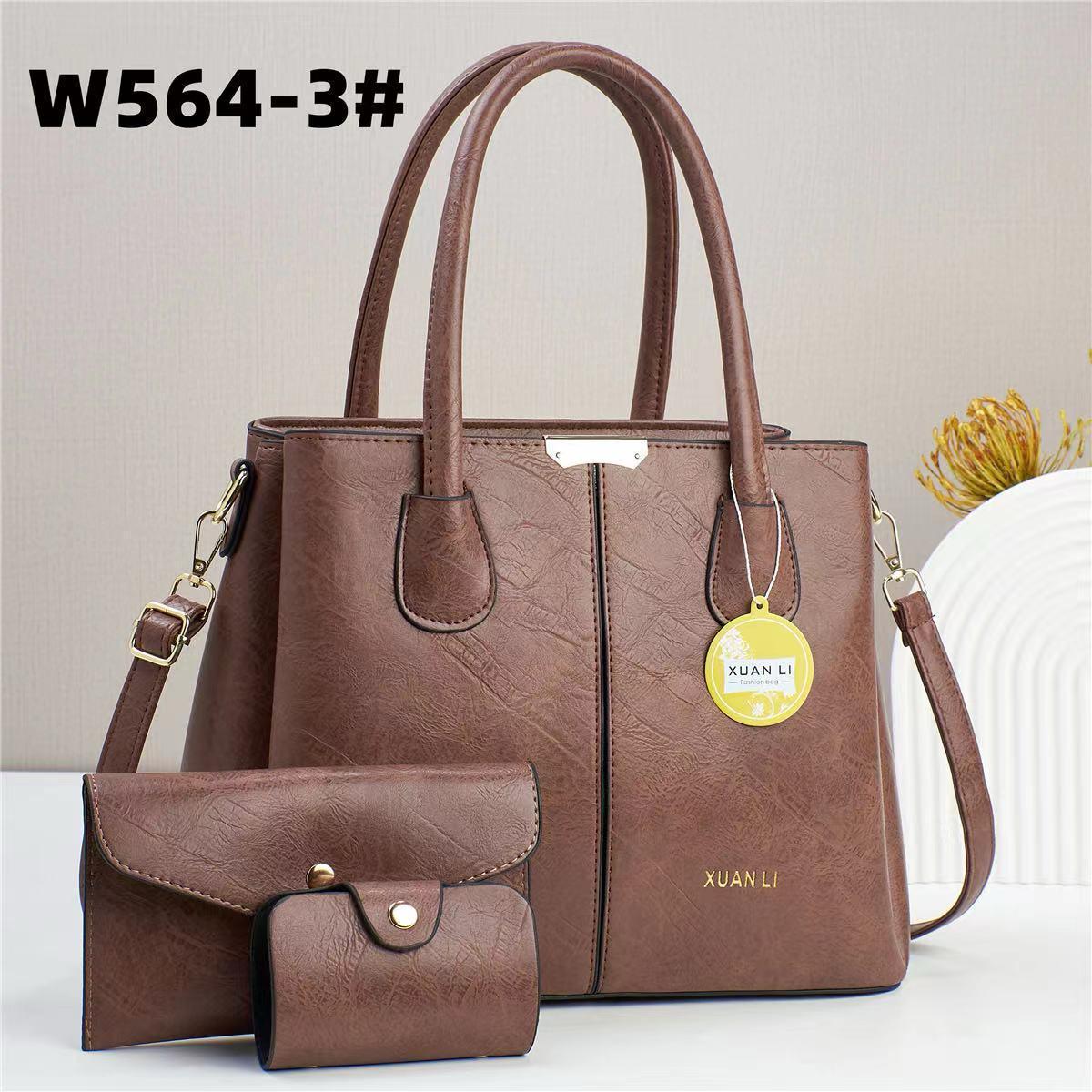 [ GRAB IT AT LOW PRICE+ ⚡ FLASH OFFER ⚡ 🤩🤩✨ !!! ] 3 IN 1 Brand New High Quality Stylish and Luxurious Comfortable Ladies Handbag ..Designed With Durability and Functionality ✔👌 At Affordable Price