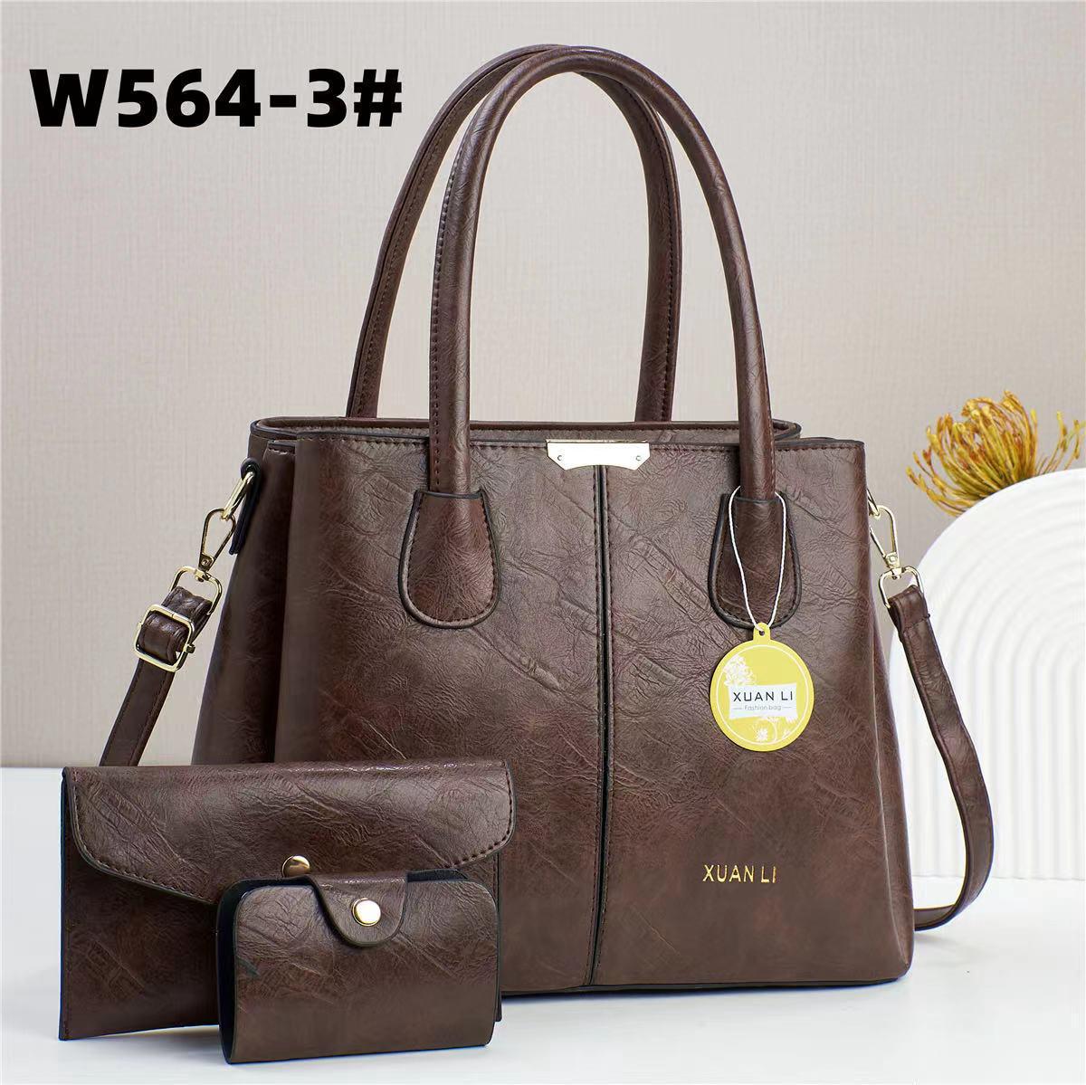 [ GRAB IT AT LOW PRICE+ ⚡ FLASH OFFER ⚡ 🤩🤩✨ !!! ] 3 IN 1 Brand New High Quality Stylish and Luxurious Comfortable Ladies Handbag ..Designed With Durability and Functionality ✔👌 At Affordable Price