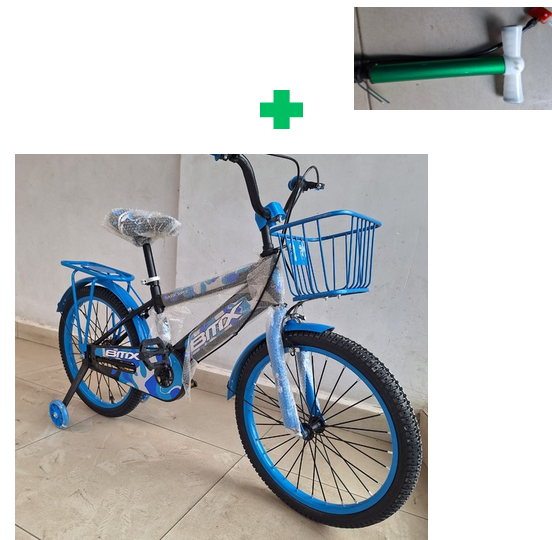[🔥SPECIAL LIMITED OFFER🔥 🥑🌽ONLY AT KILIMALL !!! ] 1Pc Brand New Very Quality Durable & Stylish Kids Bike Size 20''(9-16Yrs)  ...That Comes With  Free Pump (Random Color)   ✨👌