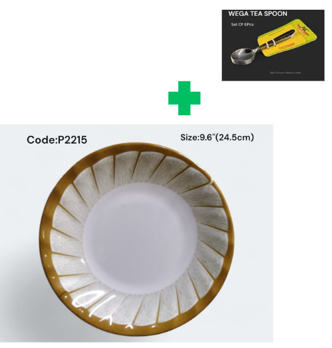 🤑🥑GRAB IT AT LOW PRICE+ ADDED OFFERS **🥑🌽 ] 6Pcs Brand New Very Quality Durable & Stylish Melamine Soup Plate Deco .. That Comes With a Free Set Of Spoons