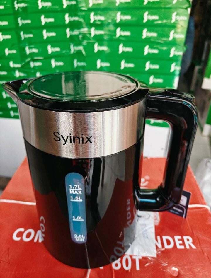 🧨 CLEARANCE OFFER 🧨 - a 1 pc 1.7 litres syinix water kettle at affordable price and easy to clean