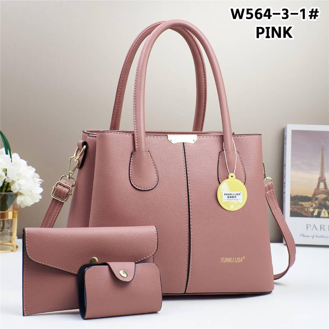 🔴 FINAL STOCK OFFER 🔴 -  3PCS Women's Fashion Handbags Set Stylish Shoulder Bag PU Leather Elegant Durable Large Capacity Casual Travel Bag
