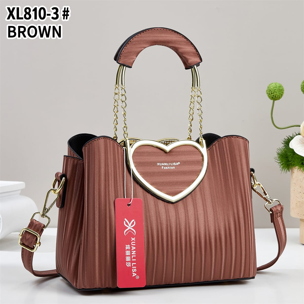 🌟 TOP SELLING OFFER 🌟 - 1PC Women's Fashion Round Handbag Stylish PU Leather Shoulder Bag Elegant Large Capacity Casual Bag