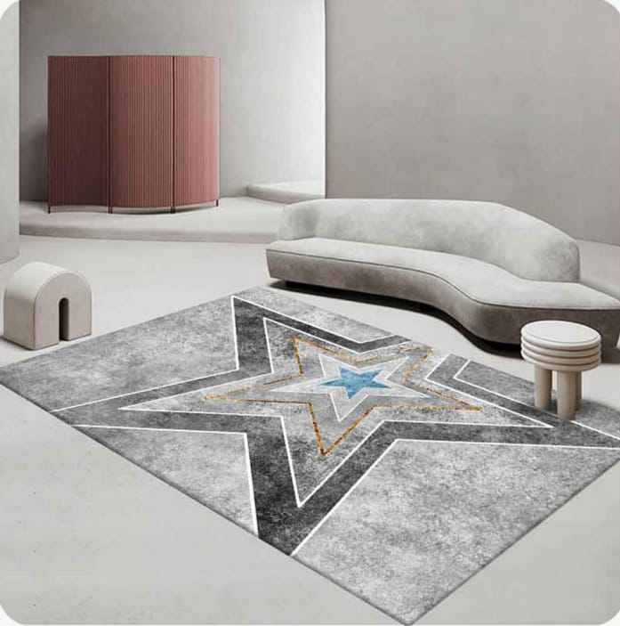 🛍️ ONLINE OFFER 🛍️ – 1pc Restocked 3D Carpet, Soft Non-Slip Floor Rug for Living Room Bedroom Home Decor Modern Design size 7 x 10