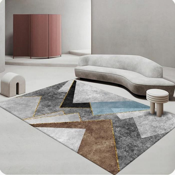 🛍️ ONLINE OFFER 🛍️ – 1pc Restocked 3D Carpet, Soft Non-Slip Floor Rug for Living Room Bedroom Home Decor Modern Design size 7 x 10