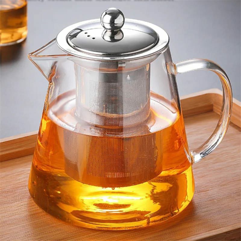[EXPERIENCE LUXURY WITH LESS !!! ] 1 pc classy Brand New High Quality Kitchen and Home Teapot with infuser