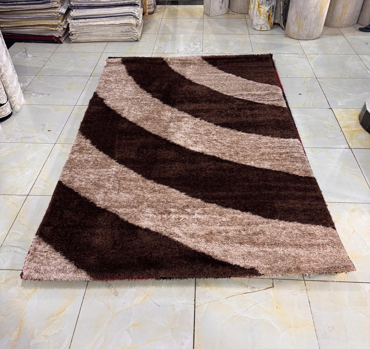 [ EXPERIENCE LUXURY FOR LESS 🤩🤩✨ !!! ] Single Size 7X10 Brand New Exclusive and Enticing Luxurious Turkey soft shaggy carpets For Home and Outdoor Use .Desiring To Serve The Best Experience ✨✔