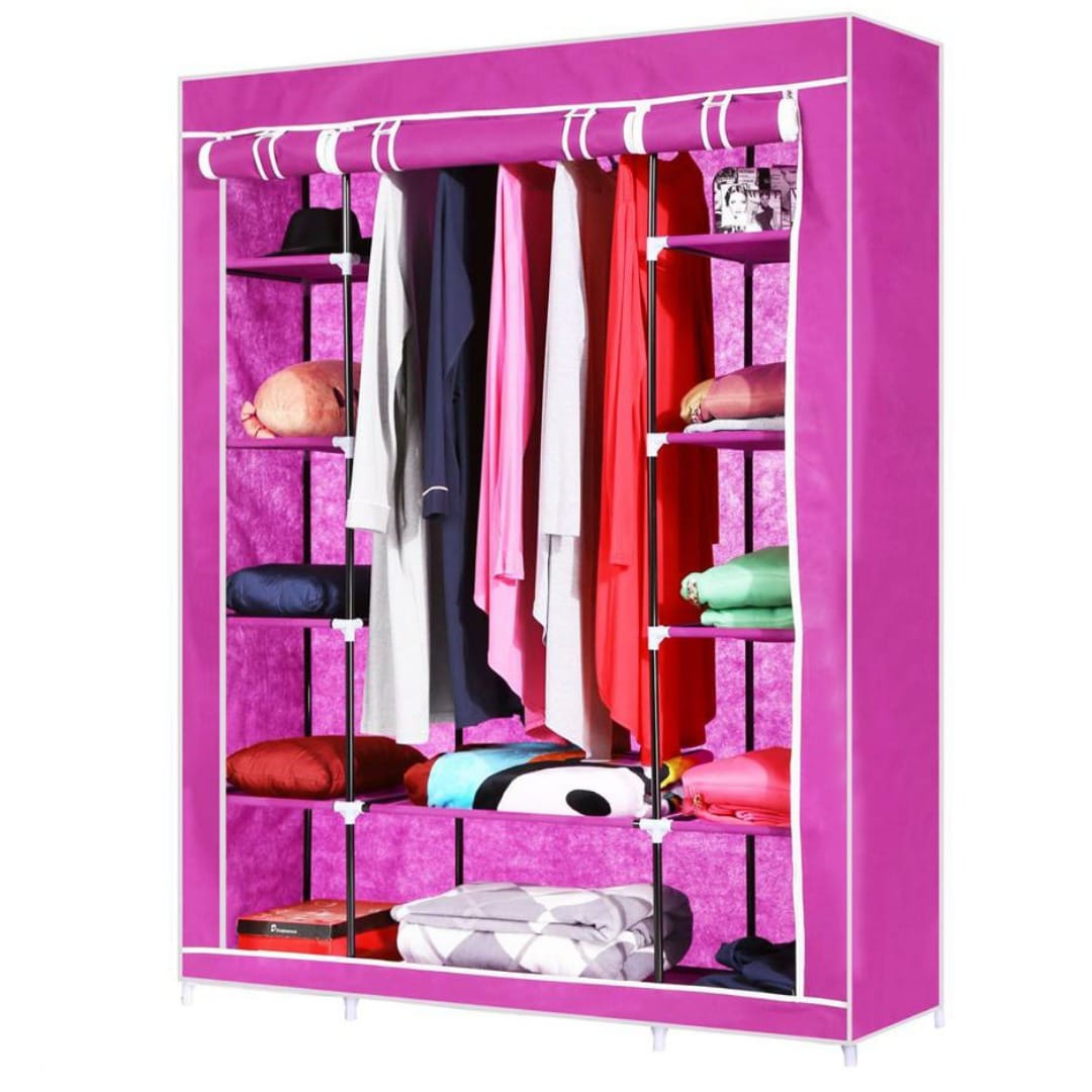 [🔥 LIMITED OFFER JUST FOR YOU🔥 🥑🌽ONLY AT KILIMALL !!! ] 1 Pc Classy Brand New High Quality Stylish and Luxurious Space Saving 3 Column wooden wardrobes,.Designed With Durability and Functionality
