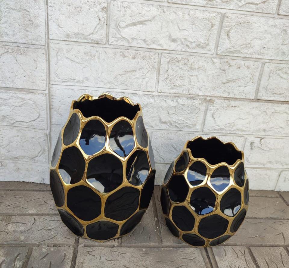 [ KILIMALL AMAZING OFFERS🤩🤩✨!!! ] (EXPERIENCE LUXURY FOR LESS❤) 1 Pc Big Size Brand New Very High Quality Stylish and Luxurious Unique Ceramic flower vase.Desiring To Serve The Best Experience