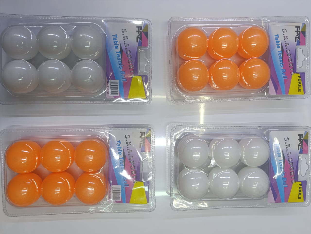 [[SPECIAL LIMITED OFFER 🤩🤩✨JUST FOR YOU !!!] 6 Pc Classy Brand New Very High Quality Stylish and Luxurious Table Tennis Balls.