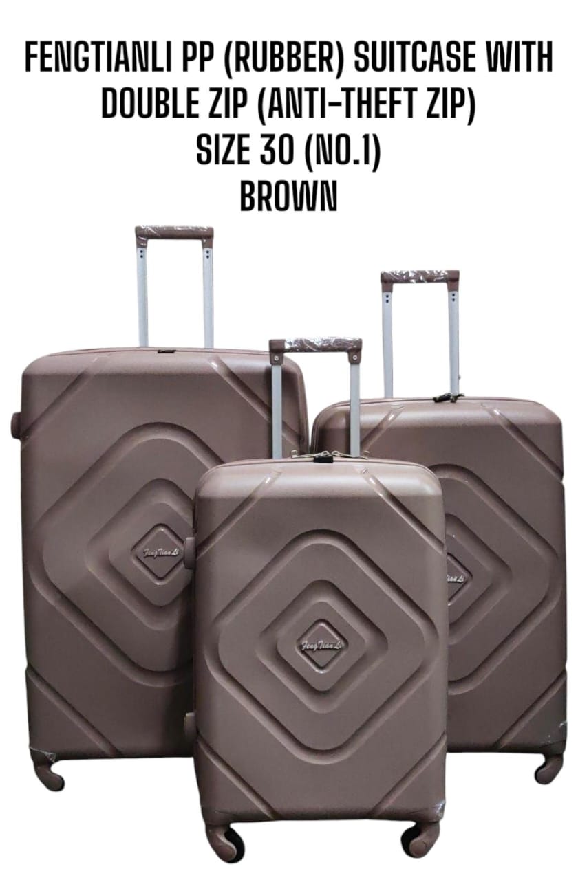 [ TRAVEL IN STYLE 🤩🤩✨ !!! ] 3 IN 1 Size 30 " Brand New High Quality Stylish and Luxurious Durable Fengtiali PP Suitcases Desiring To Serve The Best Experience