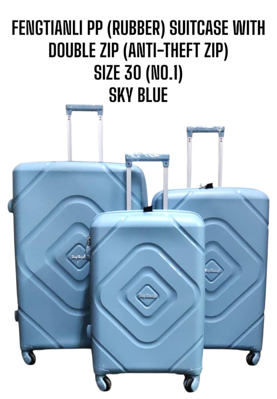 [ TRAVEL IN STYLE 🤩🤩✨ !!! ] 3 IN 1 Size 30 " Brand New High Quality Stylish and Luxurious Durable Fengtiali PP Suitcases Desiring To Serve The Best Experience