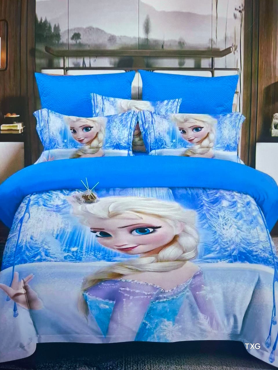 [ NEW LIMITED OFFER 🤩🤩✨ !!! ] 3 Pcs Size 4X6  Brand New Classy Stylish and Luxurious Cartoon themed duvets with  1 bedsheet and 1 pillowcases,Desiring To Serve The Best Experience