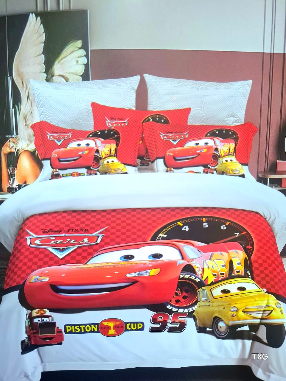 [ NEW LIMITED OFFER 🤩🤩✨ !!! ] 3 Pcs Size 4X6  Brand New Classy Stylish and Luxurious Cartoon themed duvets with  1 bedsheet and 1 pillowcases,Desiring To Serve The Best Experience