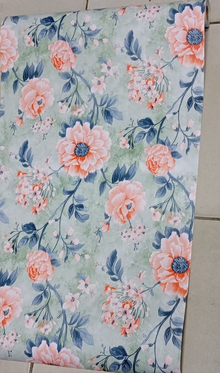 [ EXPERIENCE LUXURY FOR LESS 🤩🤩✨ !!! ] Single Size width 0.45*10m Brand New High Quality Stylish and Luxurious Home & Kitchen Self adhesive wall papers.Exclusive and Enticing at Affordable Pricing