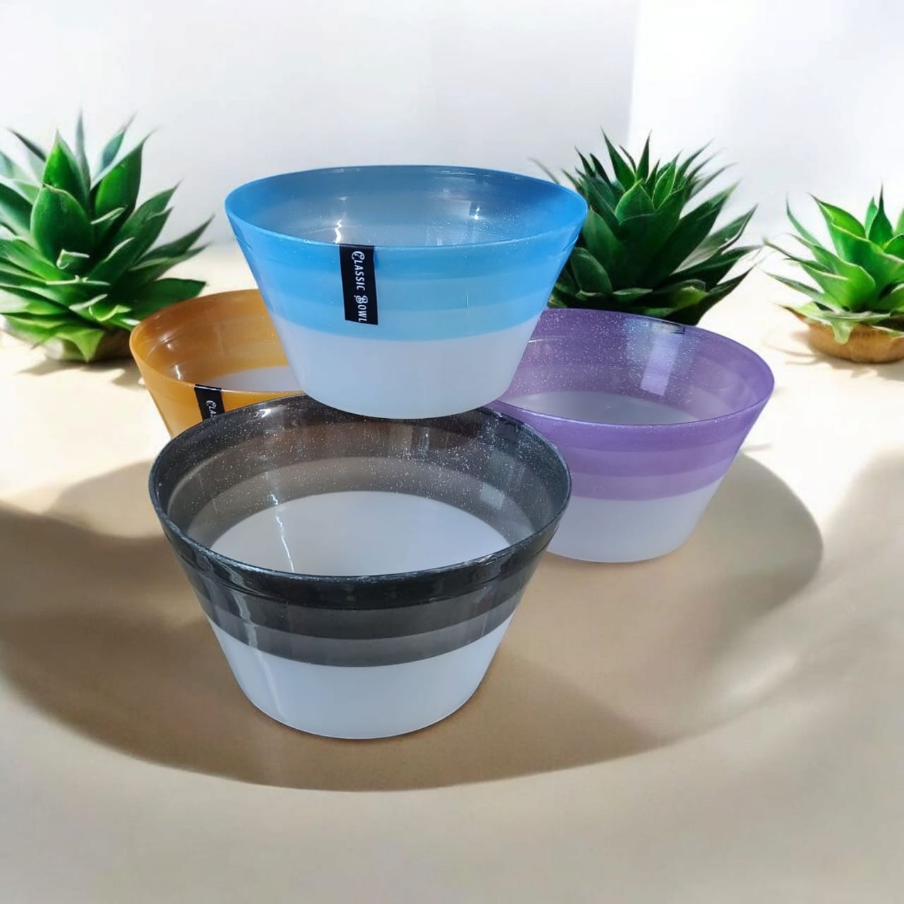 [🔥KILIMALL SPECIAL OFFERS 🤩🤩✨ !!! ] 5 Pc Classy Brand New Very high Quality Stylish and Luxurious Kitchen Star classic plastic salad bowl 24cm/2.5Ltr.Designed With Durability and Functionality