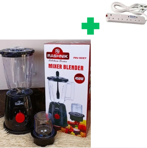 [🔥SPECIAL LIMITED OFFER🔥 🥑🌽ONLY AT KILIMALL !!!] 2 IN 1 Classy Brand New Stylish  Rashnik blender Designed with Durability and Functionality. Comes with a Free Extension.