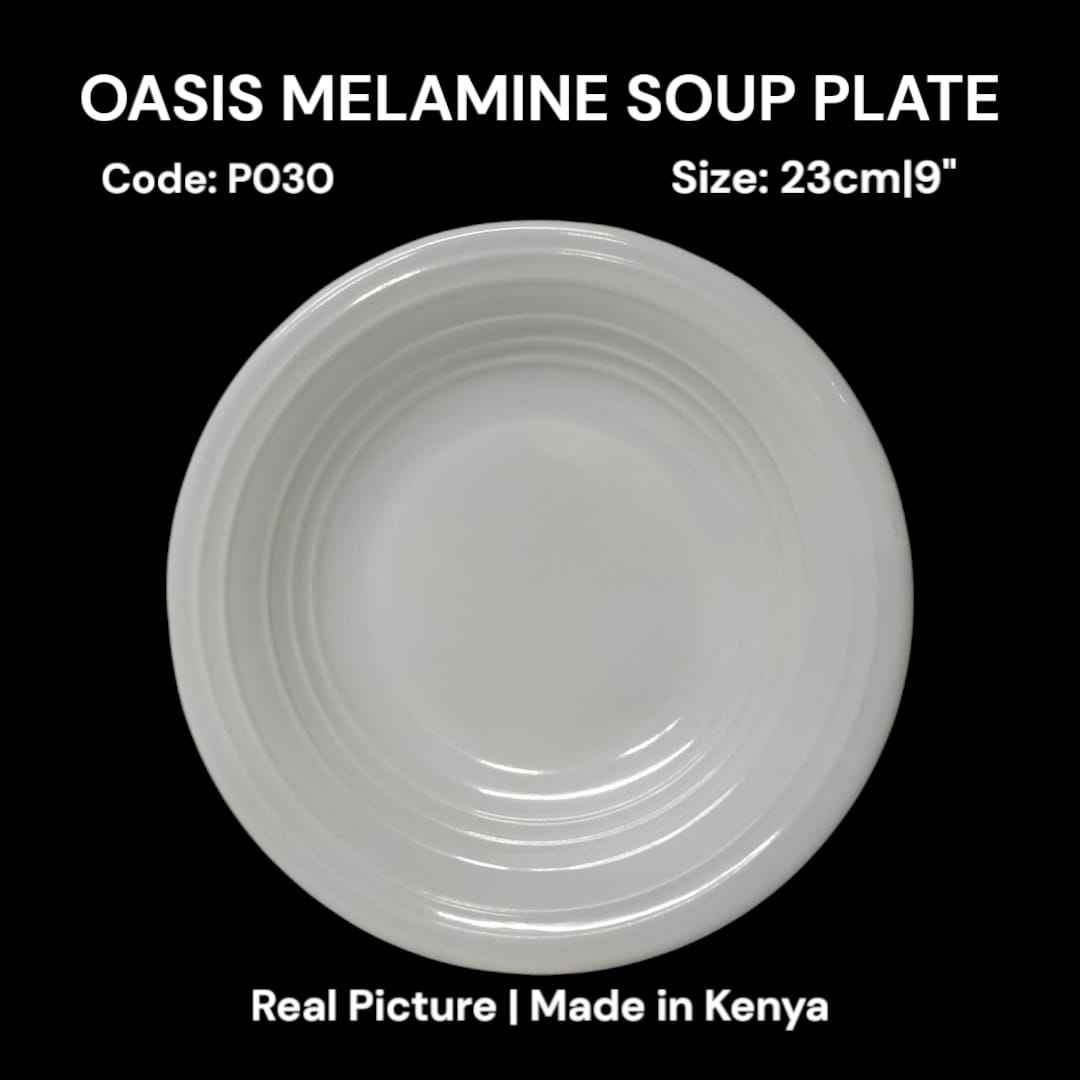 NEW LIMITED OFFER!!! 12Pcs High Quality Oasis Melamine Soup Plate 23cm/9"