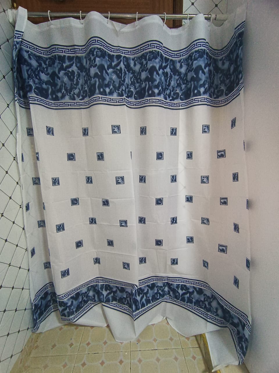 [🔥SPECIAL LIMITED OFFER🔥 🥑🌽ONLY AT KILIMALL !!! ]  1Pc Brand New Very Quality Stylish Flowered shower curtain at Affordable Price