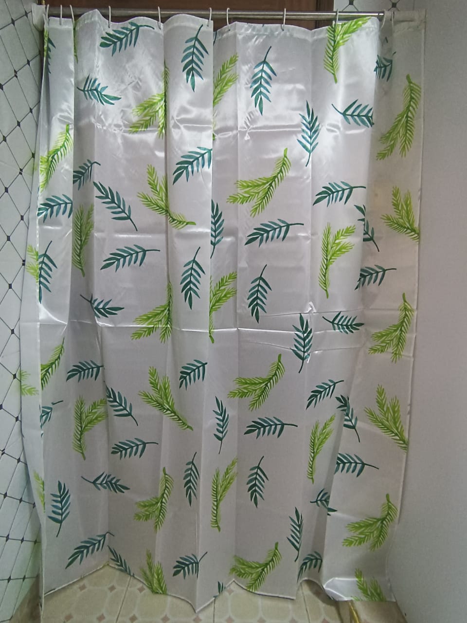 [🔥SPECIAL LIMITED OFFER🔥 🥑🌽ONLY AT KILIMALL !!! ]  1Pc Brand New Very Quality Stylish Flowered shower curtain at Affordable Price