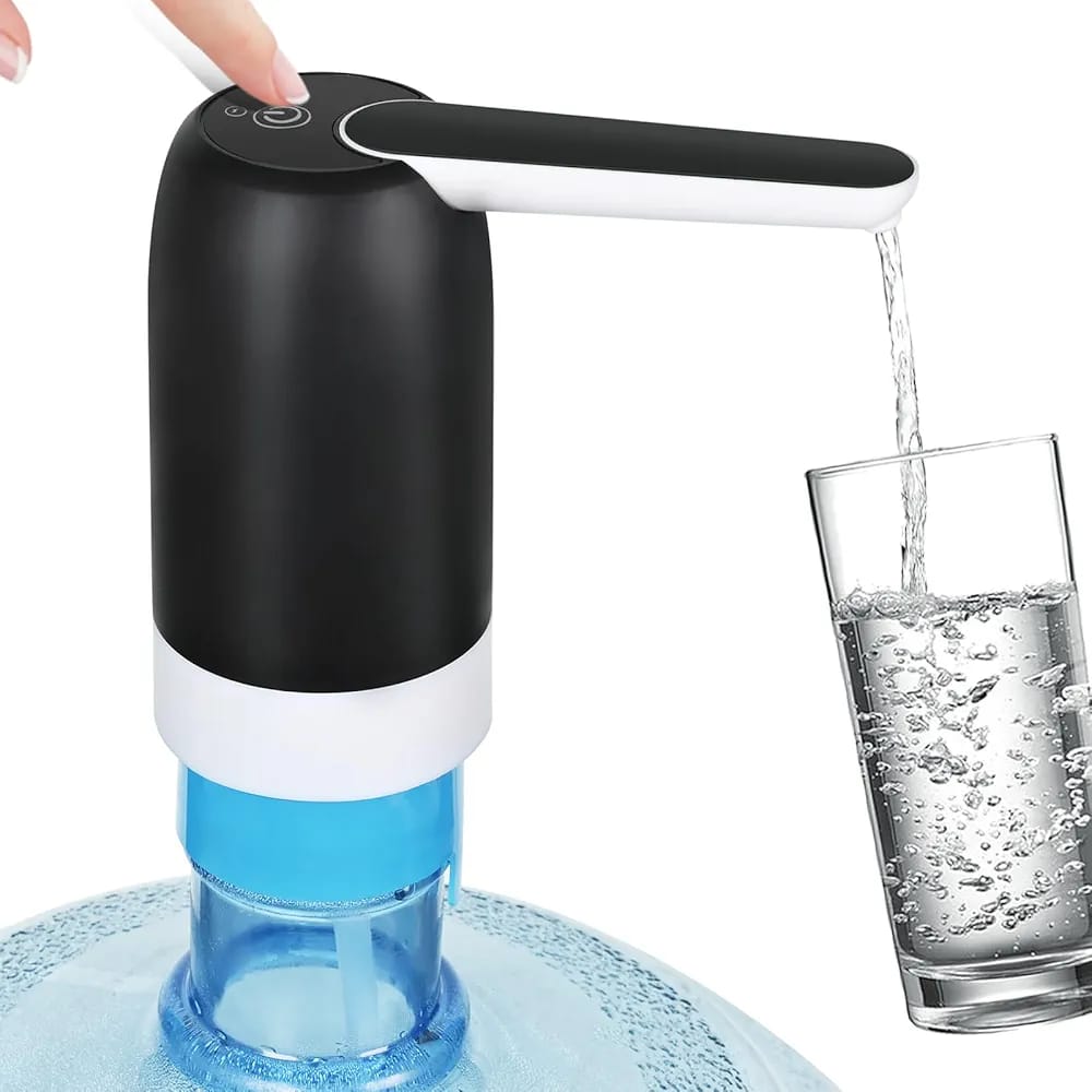 [🔥PRICE OFFER🔥 🥑🌽ONLY AT KILIMALL !!1Pc Brand New Very Quality RN3402WD Water Bottle Pump Dispenser, USB Charging Electric Water Bottle Pump, Portable Automatic Drinking Water Pump for Universal,