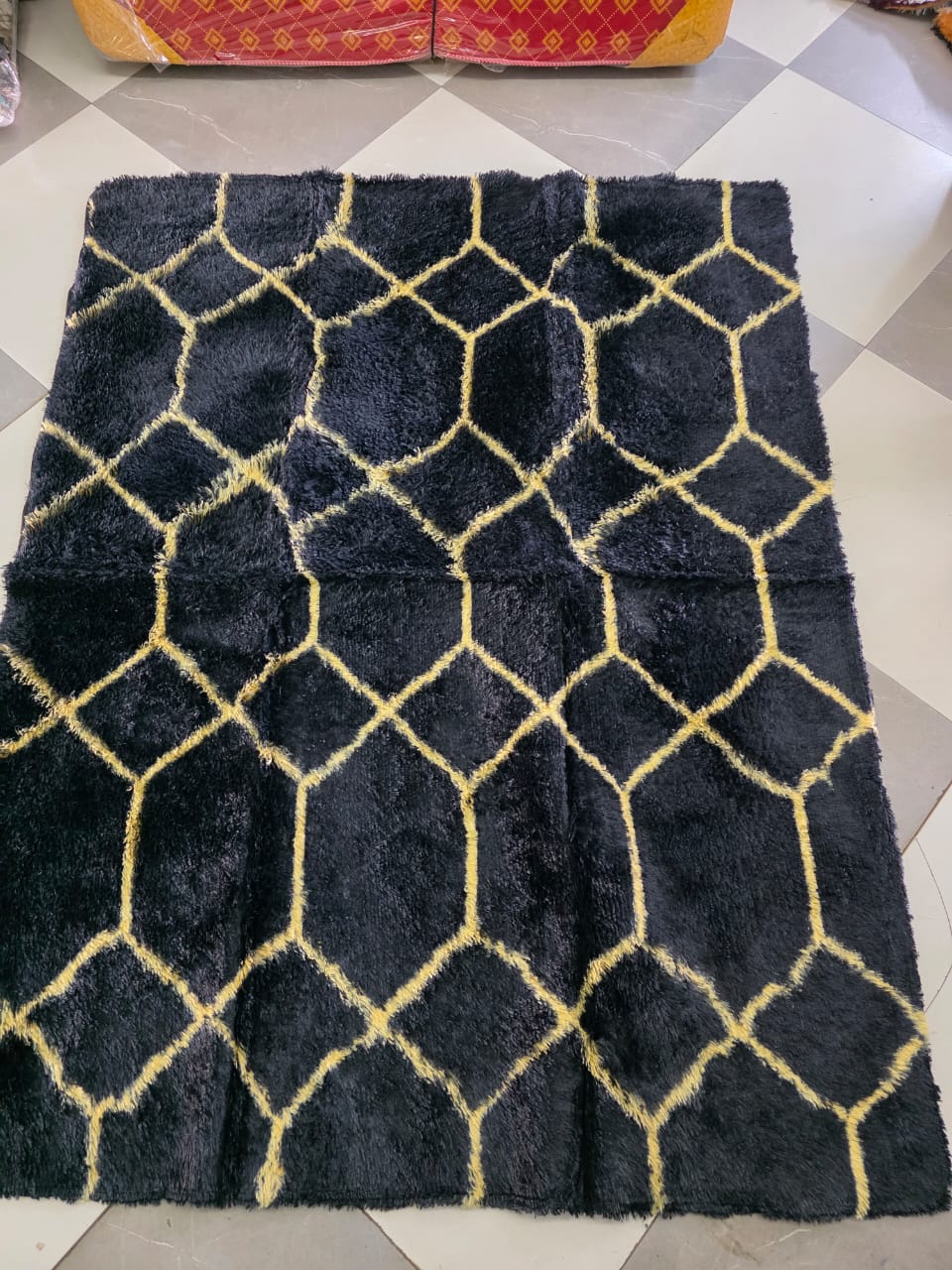 🔥 HOT SELL OFFER 🔥 - A 1 PC 🔶🥳Fluffy carpets 5*8 AT affordable price and of very high quality