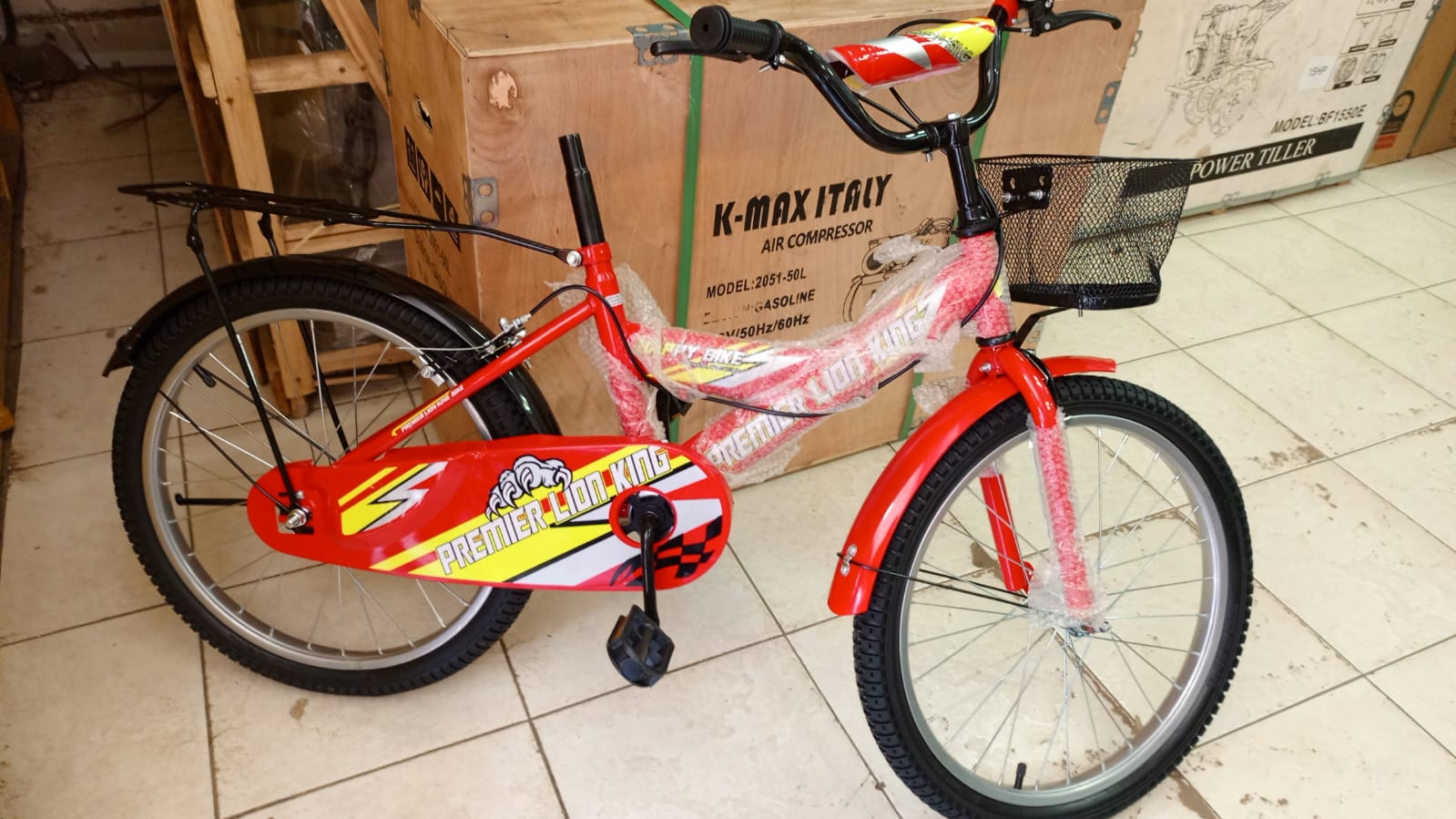🎯 LIMITED OFFER 🎯 - Lion King Kids Bike 16 Inch, Durable Bicycle for Ages 5–10, Strong Frame, Safe, Stylish Design