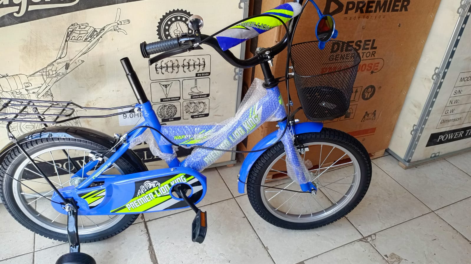 🎯 LIMITED OFFER 🎯 - Lion King Kids Bike 16 Inch, Durable Bicycle for Ages 5–10, Strong Frame, Safe, Stylish Design