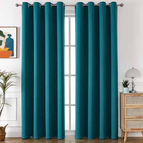 🟡 REGULAR OFFER 🟡  - 1 pc Plain Curtains Set 3m with 2pcs 1.5m Panels + 1 Sheer - Stylish, Durable & High-Quality for Home Decor