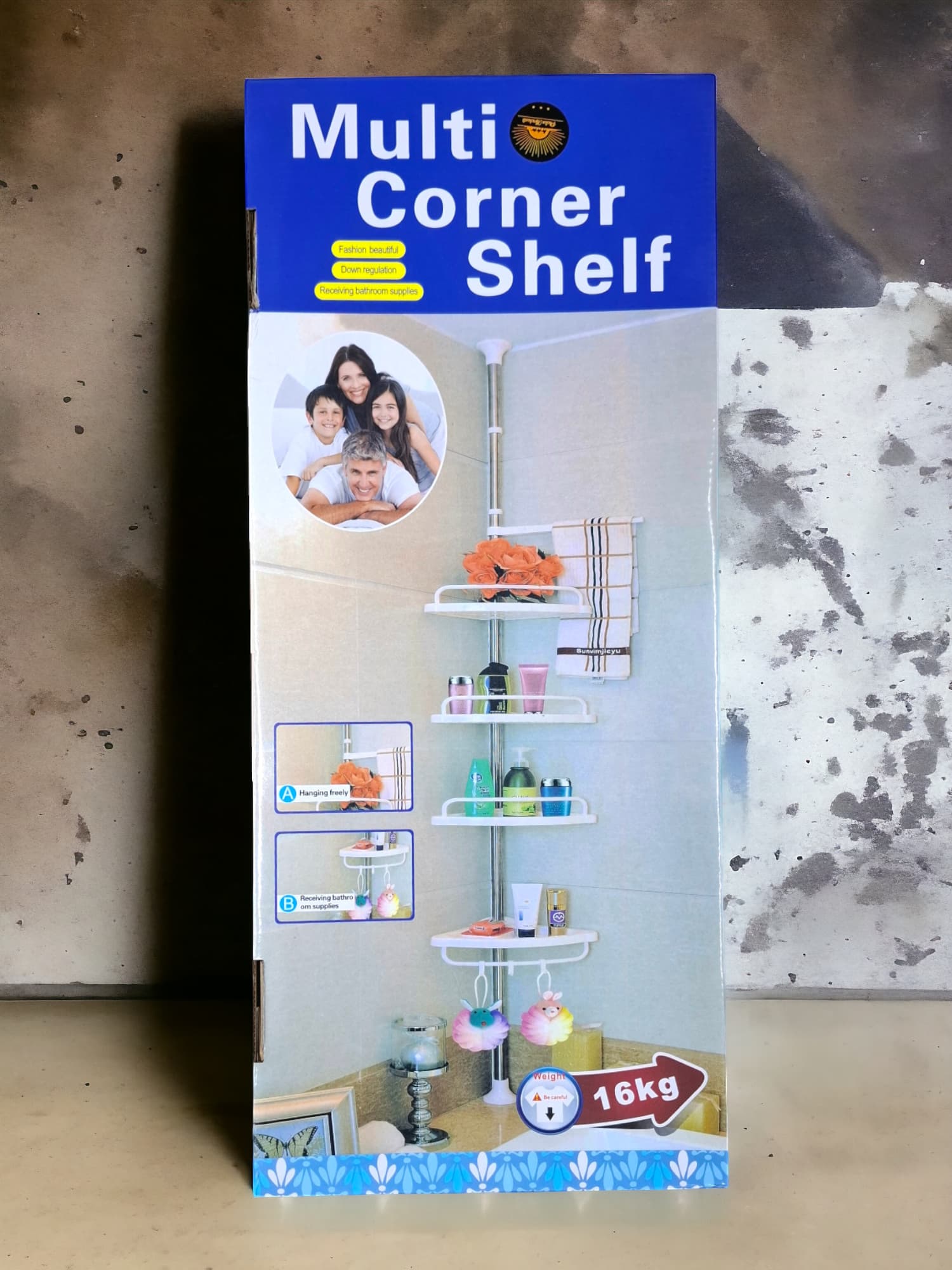 ⭐ SPECIAL DEAL OFFER ⭐ - 1 pc Multi Corner Shelf 🪞 Height 3.2m, Durable & Stylish – At Affordable Price and of Very High Quality