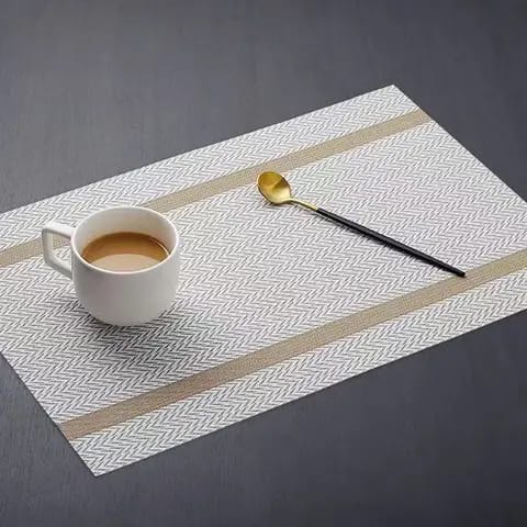 6pcs pvc table mats